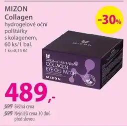 Hebe Mizon collagen hydrogelové oční polštářky s kolenem nabídka