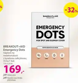 Hebe Breakout+Aid emergency dots nabídka