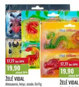 Ratio ŽELÉ VIDAL nabídka