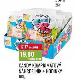 Ratio CANDY KOMPRIMÁTOVÝ NÁHRDELNÍK + HODINKY, 100g nabídka