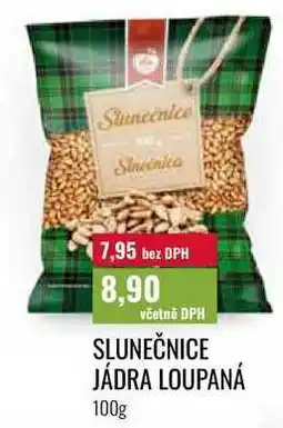 Ratio SLUNEČNICE JÁDRA LOUPANÁ nabídka