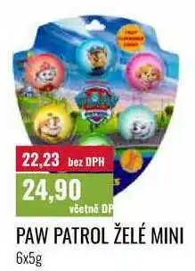 Ratio PAW PATROL ŽELÉ MINI nabídka