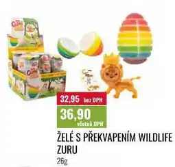 Ratio ŽELÉ S PŘEKVAPENÍM WILDLIFE ZURU nabídka