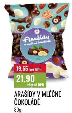 Ratio ARAŠÍDY V MLÉČNÉ ČOKOLÁDĚ nabídka
