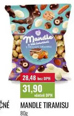 Ratio MANDLE TIRAMISU nabídka