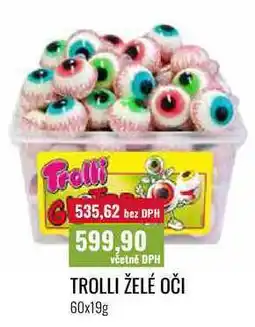 Ratio TROLLI ŽELÉ OČI nabídka