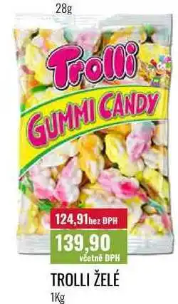 Ratio TROLLI ŽELÉ nabídka