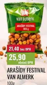 Ratio ARAŠÍDY FESTIVAL VAN ALMERK nabídka