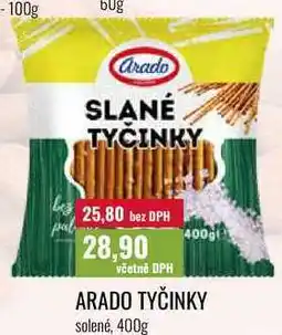 Ratio ARADO TYČINKY solené nabídka