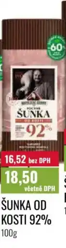 Ratio Šunka od kosti 92% nabídka