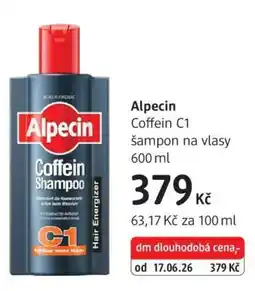 dm drogerie ALPECIN Coffein C1 nabídka