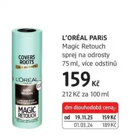 dm drogerie L'Oréal Paris nabídka