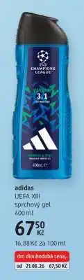 dm drogerie adidas UEFA XIII nabídka