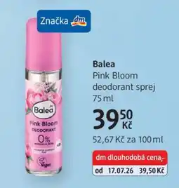 dm drogerie Balea nabídka