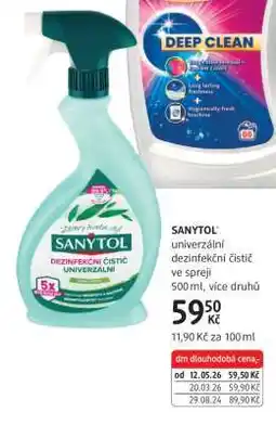 dm drogerie SANYTOL nabídka