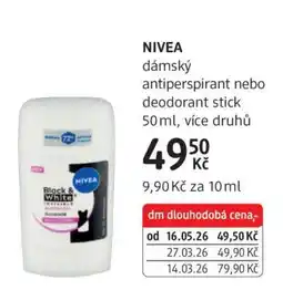 dm drogerie Nivea nabídka