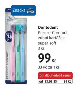 dm drogerie Dontodent nabídka