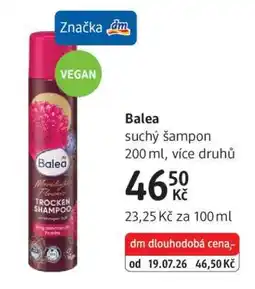 dm drogerie Balea nabídka