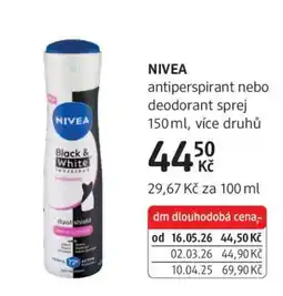dm drogerie Nivea nabídka