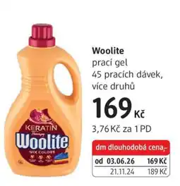 dm drogerie Woolite nabídka