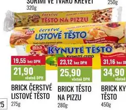 Ratio BRICK TĚSTO NA PIZZU nabídka
