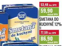 Ratio SMETANA DO KUCHYNĚ 12% nabídka