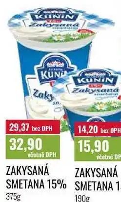 Ratio ZAKYSANÁ SMETANA 15% nabídka