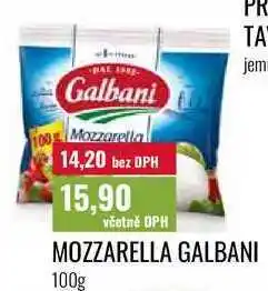 Ratio MOZZARELLA GALBANI nabídka
