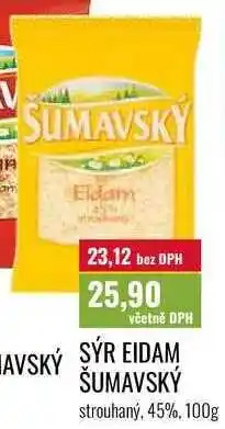 Ratio SÝR EIDAM ŠUMAVSKÝ, 45% nabídka