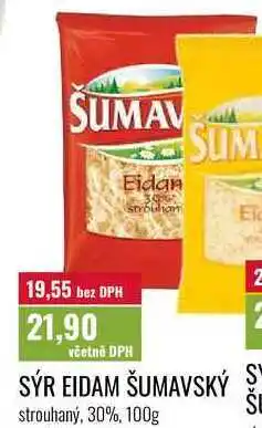 Ratio SÝR EIDAM ŠUMAVSKÝ 30% nabídka