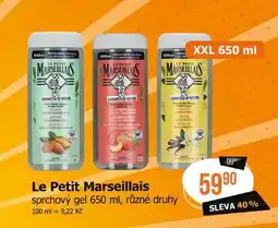 Teta Le Petit Marseillais sprchový gel 650 ml, různé druhy nabídka