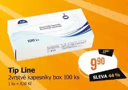 Teta Tip Line 2vrstvé kapesníky box 100 ks nabídka