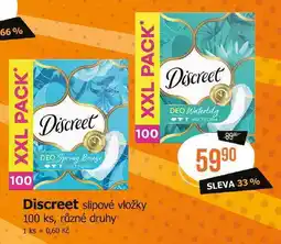 Teta Discreet slipové vložky 100 ks, různé druhy nabídka