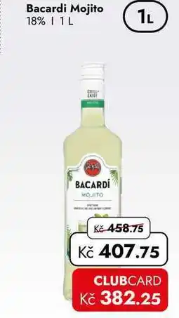TRAVEL FREE Bacardi Mojito 18% nabídka