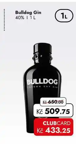 TRAVEL FREE Bulldog Gin 40% nabídka