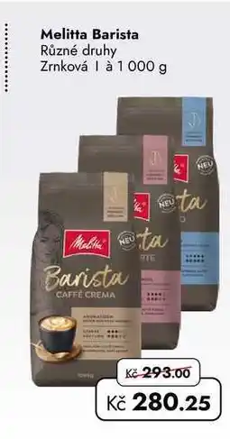 TRAVEL FREE Melitta Barista Různé druhy Zrnková | à nabídka