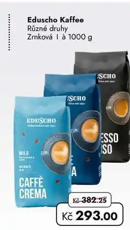 TRAVEL FREE Eduscho Kaffee Různé druhy Zrnková | à nabídka