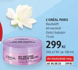 dm drogerie L'Oréal Paris nabídka