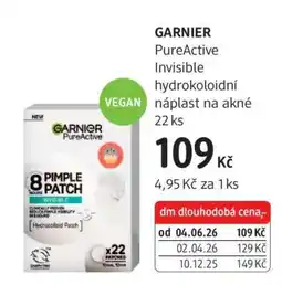 dm drogerie GARNIER PureActive Invisible nabídka