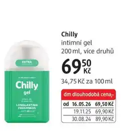 dm drogerie Chilly nabídka