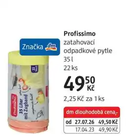 dm drogerie Profissimo nabídka