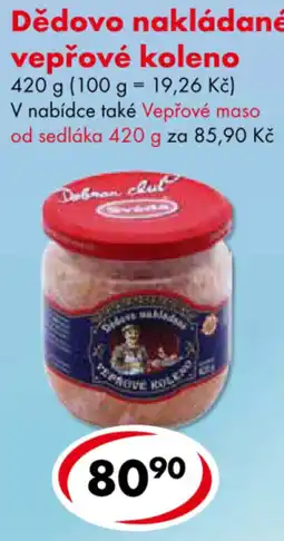 CBA Dobran chef dědovo nakládané vepřové koleno nabídka