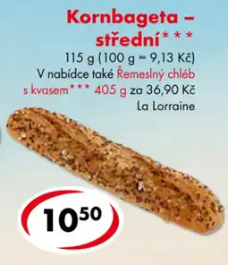 CBA La Lorraine Kornbageta - střední nabídka