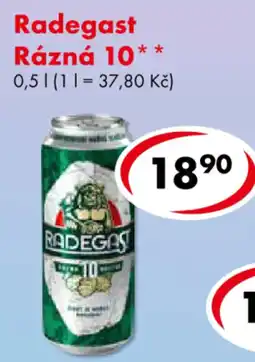 CBA Radegast Rázná 10 nabídka