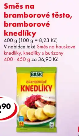 CBA Bask bramborové knedlíky nabídka