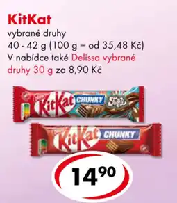 CBA KitKat nabídka