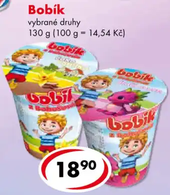 Bobík vybrané druhy