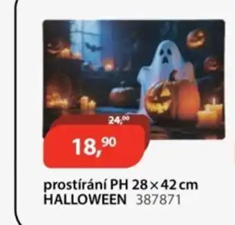 Prostírání halloween