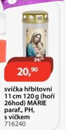 M.A.T. Svíčka hřbitovní nabídka