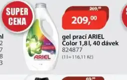 M.A.T. Ariel gel prací Color nabídka